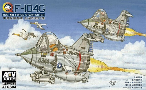 AFV Club QS04 Egg F-104G ROCAF Starfighter - Hobby City NZ (8964705550573)