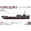 AFV Club SE73518 1/350 U.S Navy LCT Mk. 6-501 class (1943-1945) (Double Seat) (9120455885037)