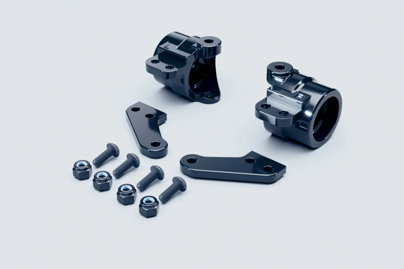 Agama AG-5N1011 Front steering hub 7075 With Carbon Akerman Plate and Bearings N1 and N1E - Hobby City NZ (8446605295853)