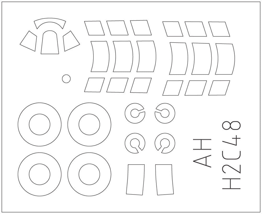 Arma Hobby AH40004 1/48 Hawker Hurricane Mk.IIc (9120455983341)