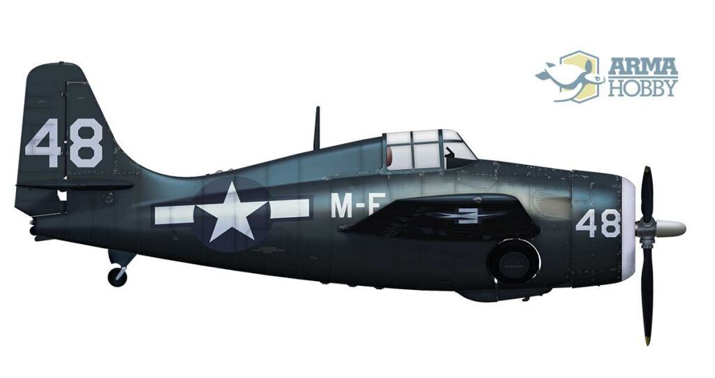 Arma Hobby AH70034 1/72 FM-2 Wildcat Training Cats Limited Edition (9120456147181)
