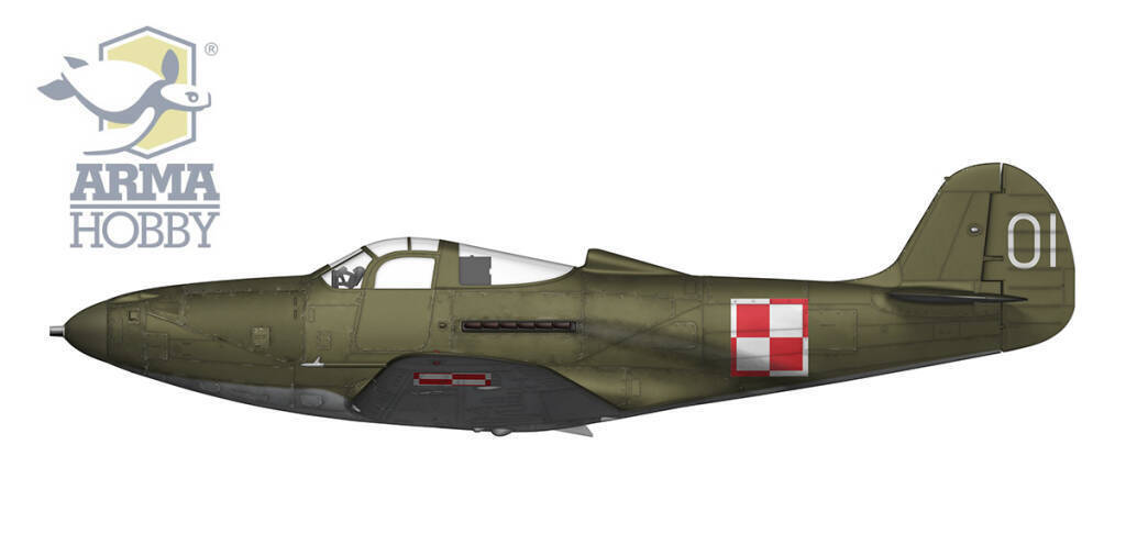 Arma Hobby AH70055 1/72 P-39Q Airacobra (9120456179949)