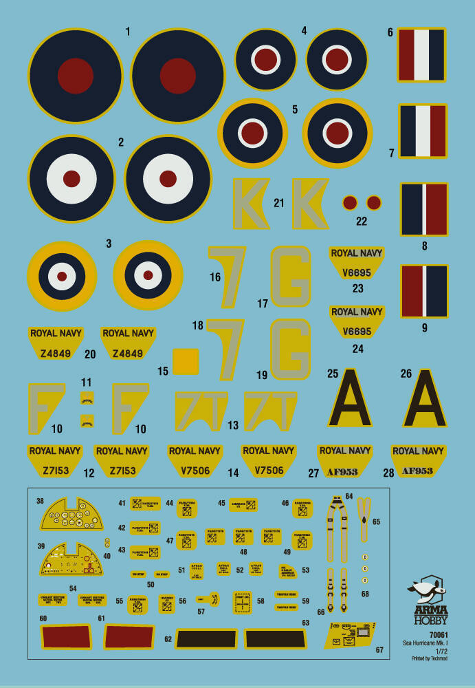 Arma Hobby AH70061 1/72 Sea Hurricane Mk Ib (9120456245485)