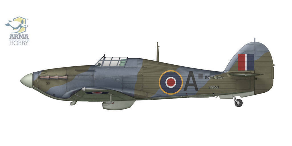 Arma Hobby AH70061 1/72 Sea Hurricane Mk Ib (9120456245485)