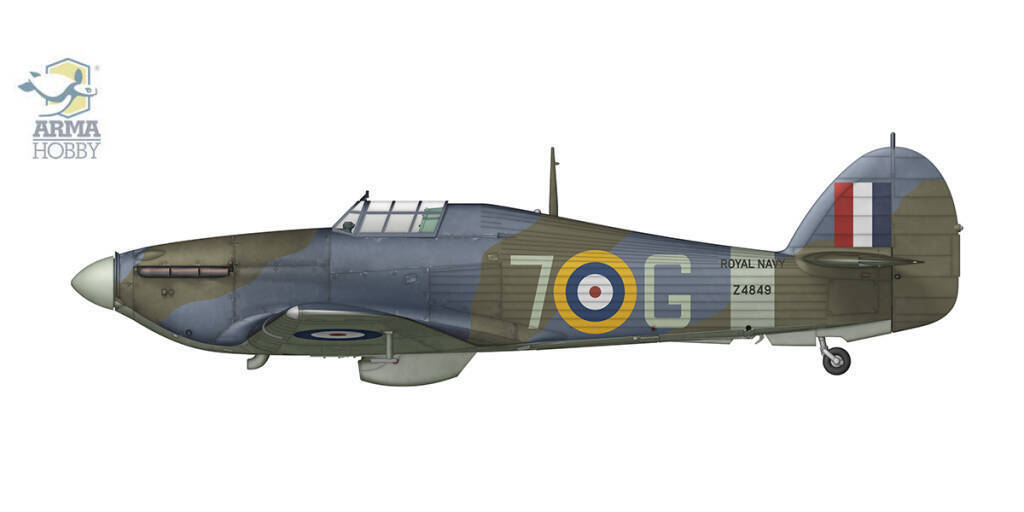 Arma Hobby AH70061 1/72 Sea Hurricane Mk Ib (9120456245485)