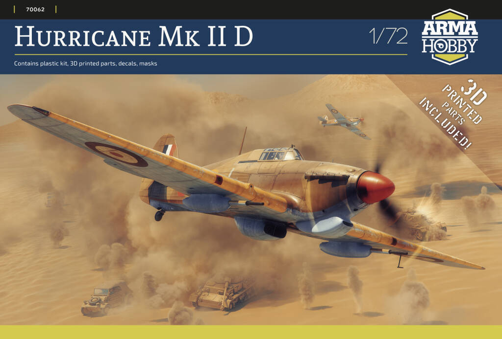 Arma Hobby AH70062 1/72 Hurricane Mk II D (9120456409325)