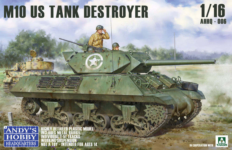 Andys Hobby HQ  1/16 M10 Tank Destroyer - Hobby City NZ (8964709515501)