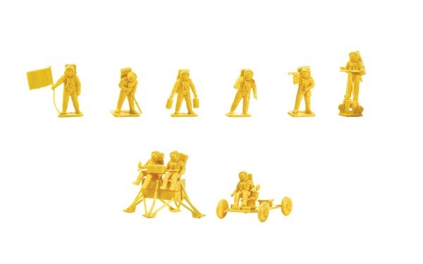 Airfix 00741V 1/76 Vintage Classics: Astronauts (8339837386989)