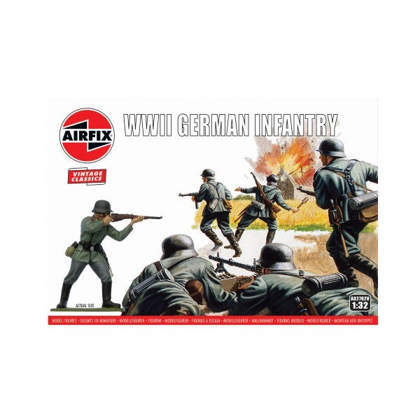 Airfix 02702V 1/32 Vintage Classics: WWII German Infantry (7742912233709)