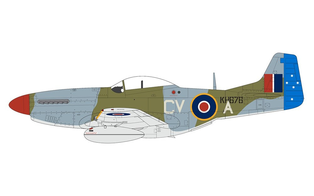 Airfix 05137 1/48 North American Mustang Mk.IV / P-51K Mustang (6663808319537)