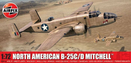 Airfix 06015A 1/72 North Amer B-25C D (8718366998765)