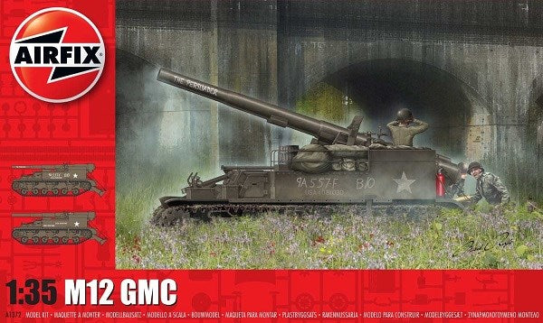 Airfix A1372 1/35 M12 GMC (8339837092077)