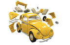Airfix QUICK BUILD: Volkswagen Beetle (Yellow) (3)