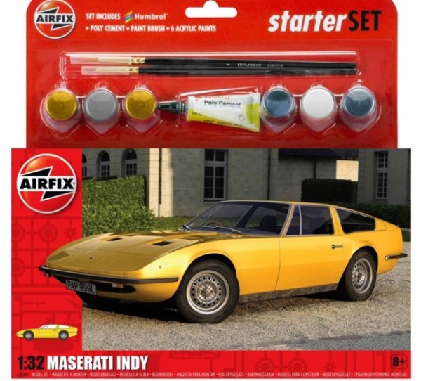 Airfix 55309 1/32 Starter Kit: Maserati Indy (8144086466797)