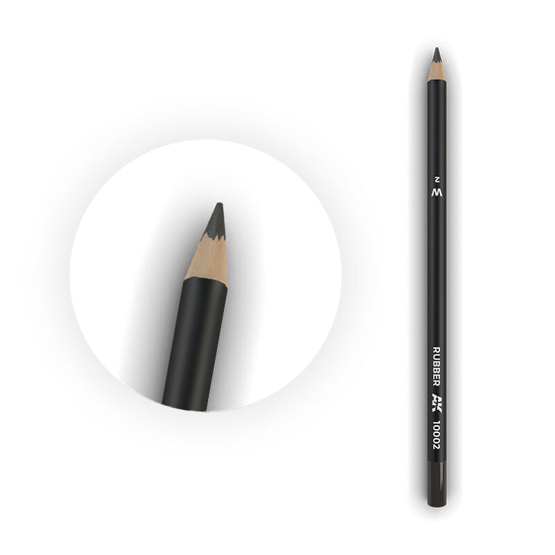 AK Interactive AK10002 Weathering Rubber Watercolour Pencil