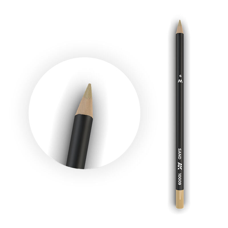 AK Interactive AK10009 Weathering Sand Watercolour Pencil