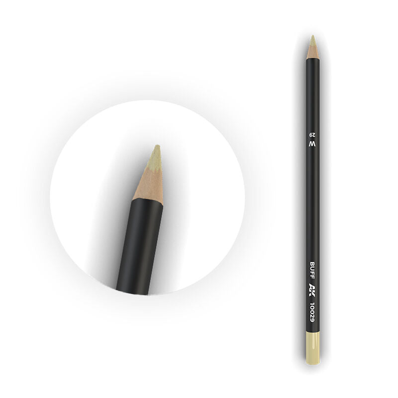 AK Interactive AK10029 Weathering Buff Watercolour Pencil