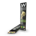 AK Interactive AK10040 Weathering Green and Brown Camouflages Watercolour Pencil Set
