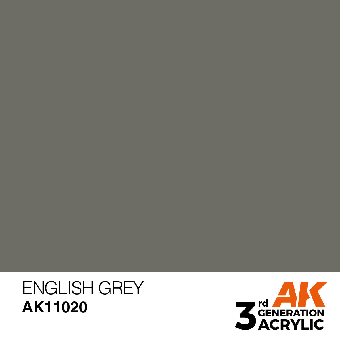 AK Interactive English Grey Acrylic Paint 17ml 3rd Generation (2)