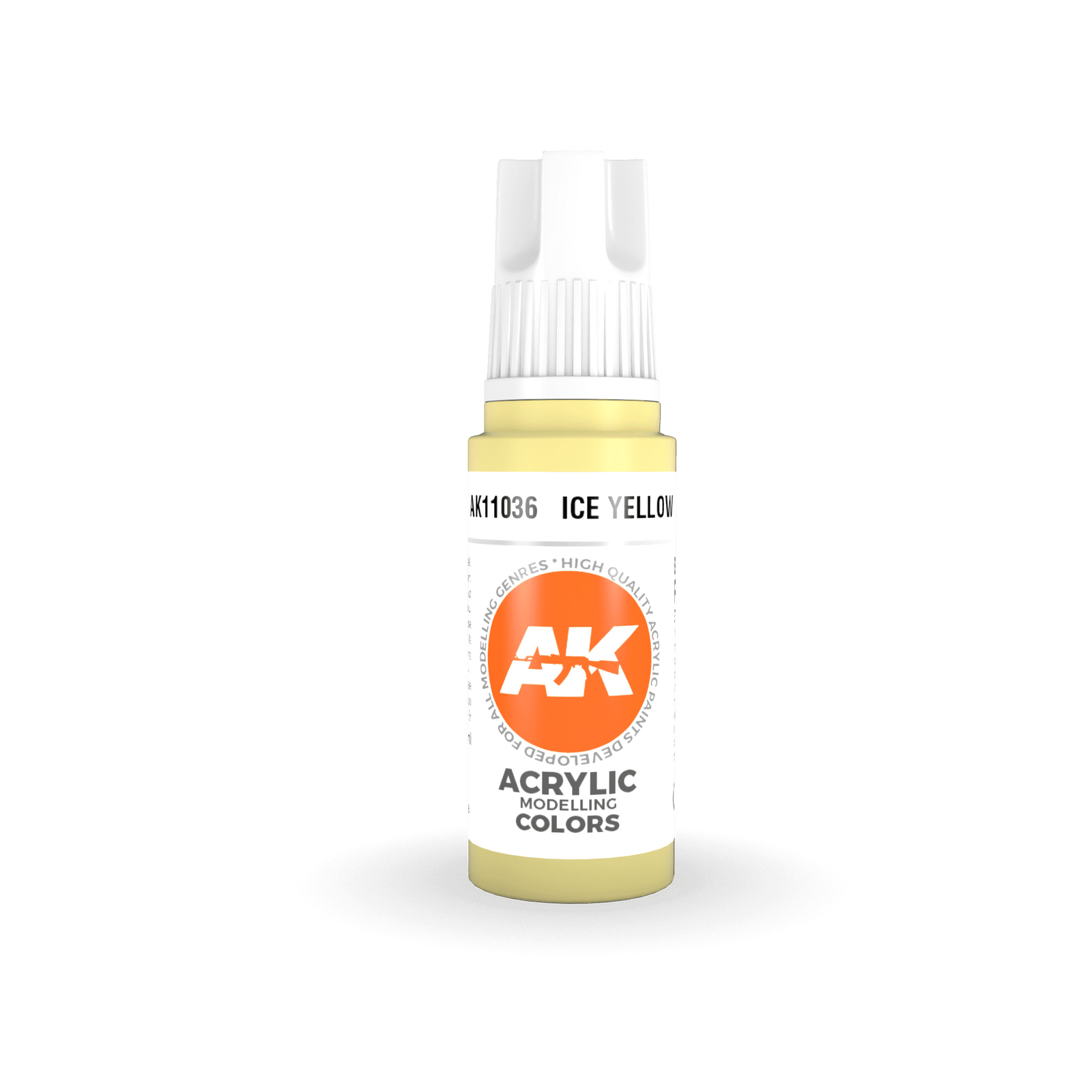 AK Interactive AK11036 Ice Yellow Acrylic Paint 17ml 3rd Generation