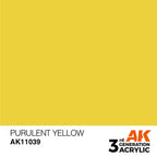 AK Interactive Purulent Yellow Acrylic Paint 17ml 3rd Generation (2)