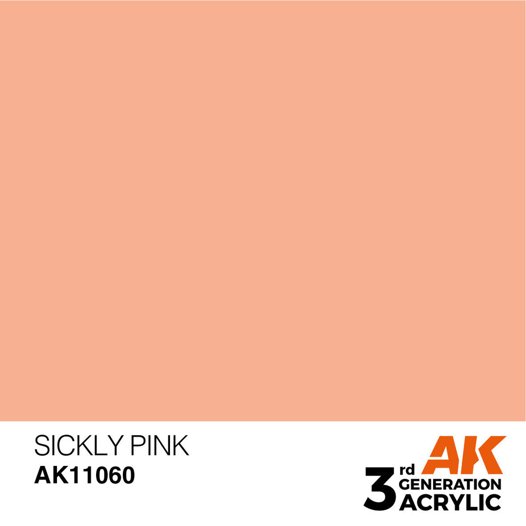 AK Interactive Sickly Pink Acrylic Paint 17ml 3rd Generation (2)
