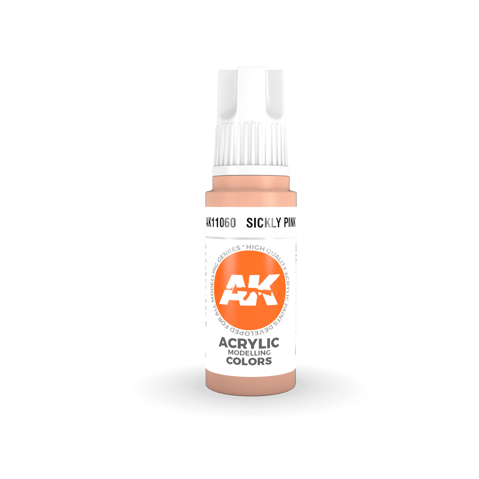 AK Interactive Sickly Pink Acrylic Paint 17ml 3rd Generation