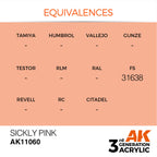 AK Interactive Sickly Pink Acrylic Paint 17ml 3rd Generation (3)
