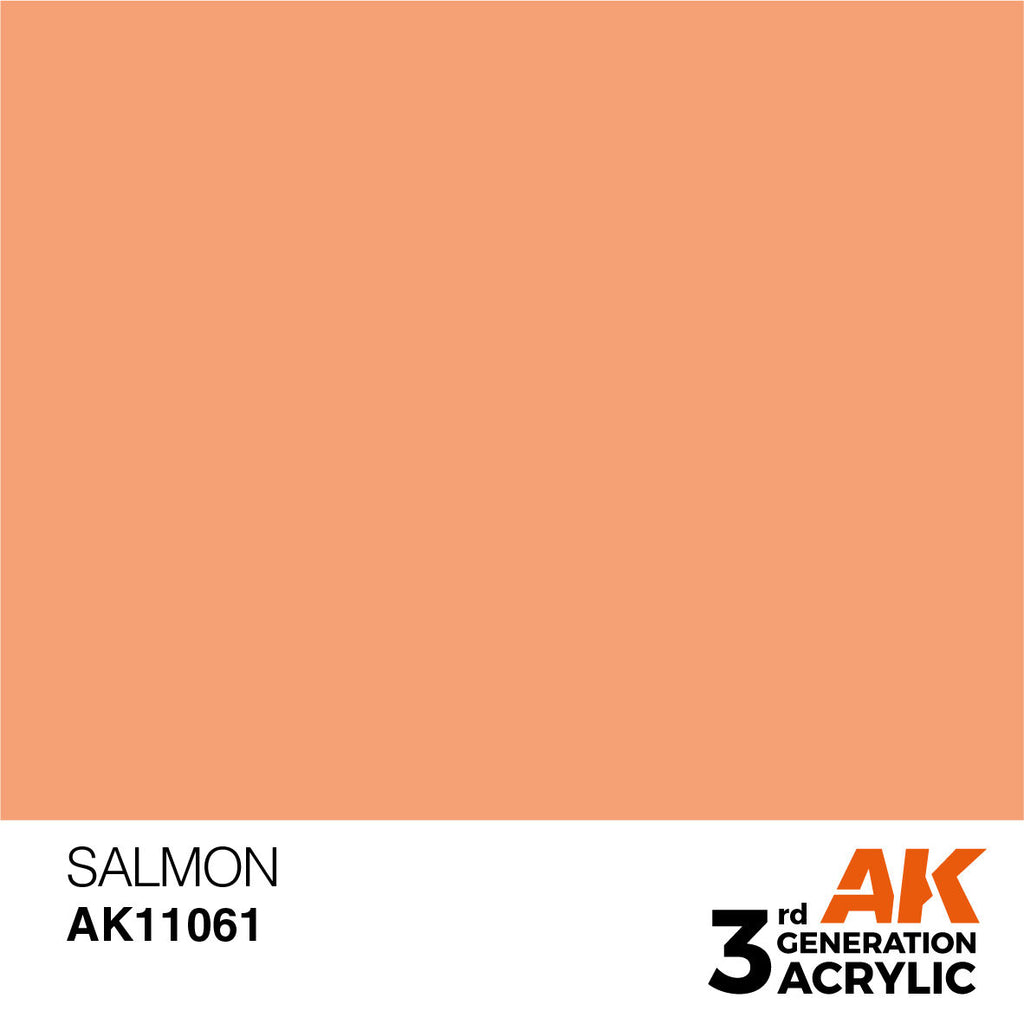 AK Interactive Salmon Acrylic Paint 17ml 3rd Generation (2)