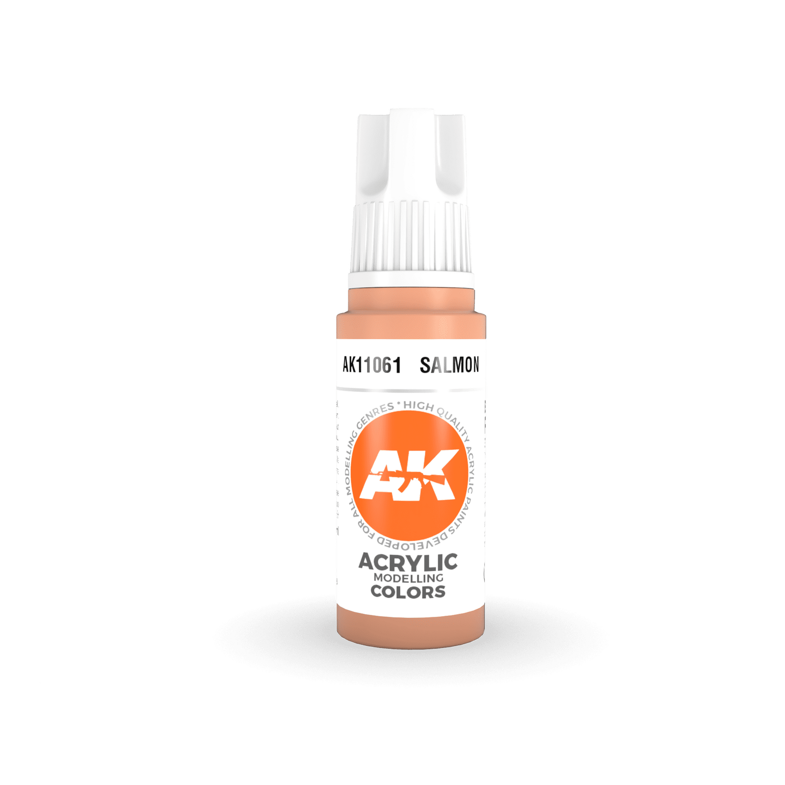 AK Interactive Salmon Acrylic Paint 17ml 3rd Generation