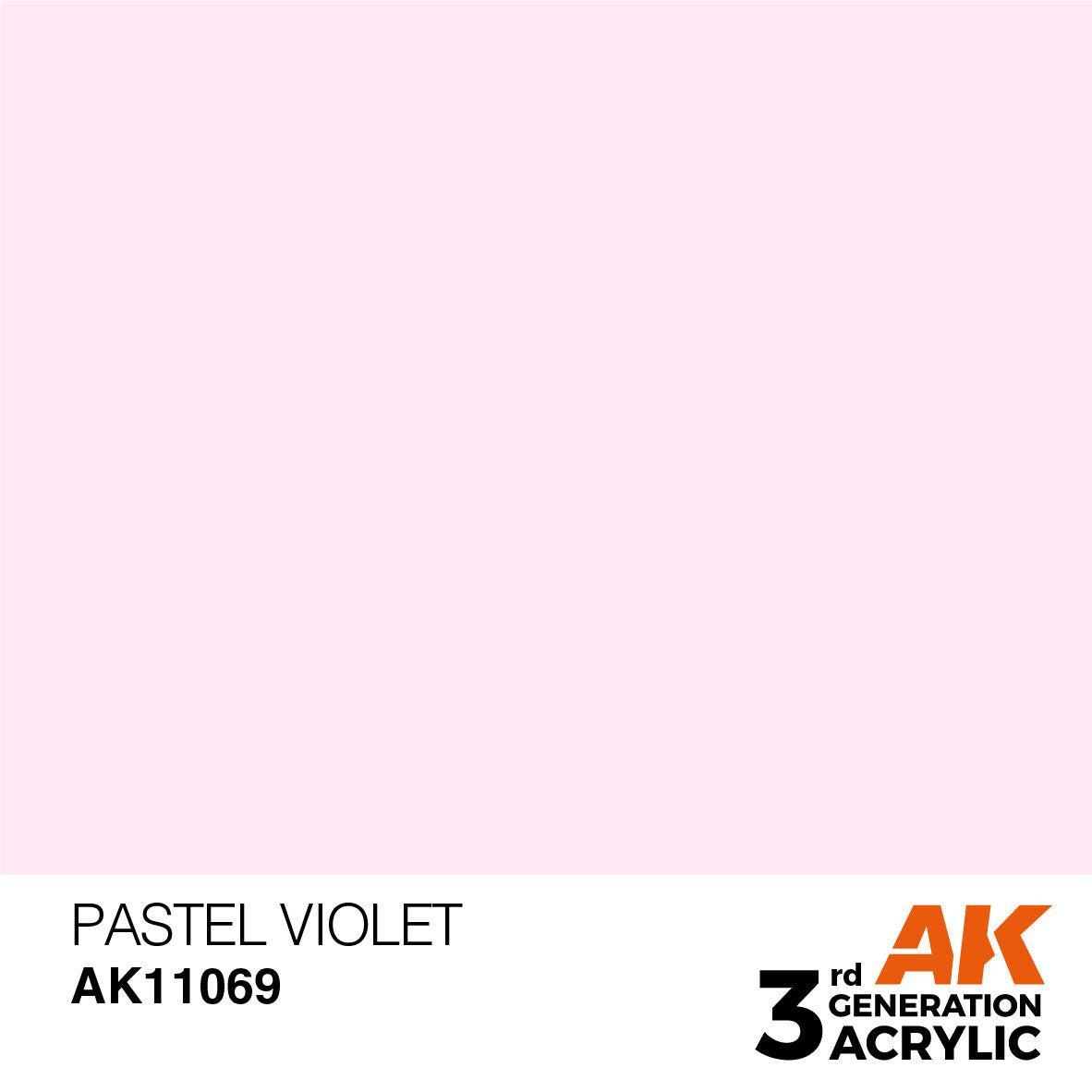 AK Interactive AK11069 Pastel Violet Acrylic Paint 17ml 3rd Generation