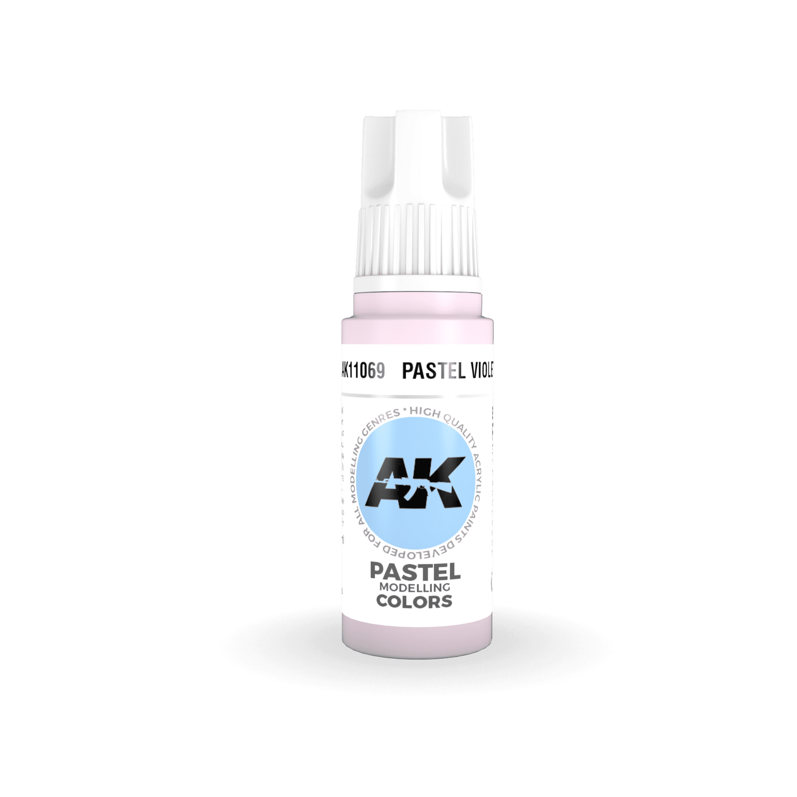 AK Interactive AK11069 Pastel Violet Acrylic Paint 17ml 3rd Generation