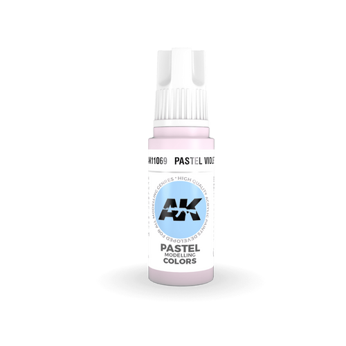 AK Interactive AK11069 Pastel Violet Acrylic Paint 17ml 3rd Generation