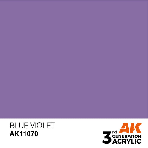 AK Interactive Blue Violet Acrylic Paint 17ml 3rd Generation (2)