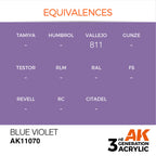 AK Interactive Blue Violet Acrylic Paint 17ml 3rd Generation (3)