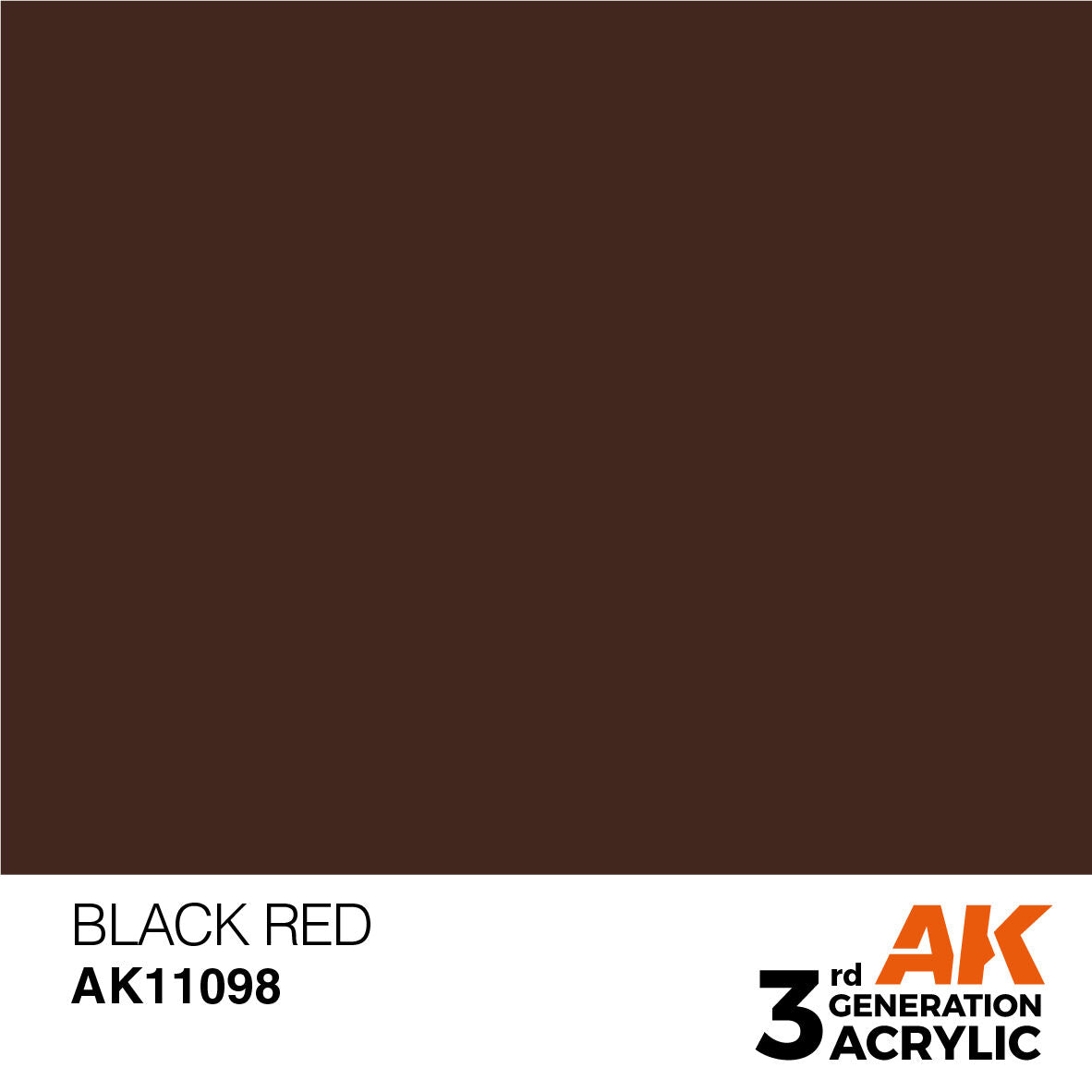 AK Interactive Black Red Acrylic Paint 17ml 3rd Generation (2)
