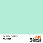 AK Interactive AK11131 Pastel Green Acrylic Paint 17ml 3rd Generation
