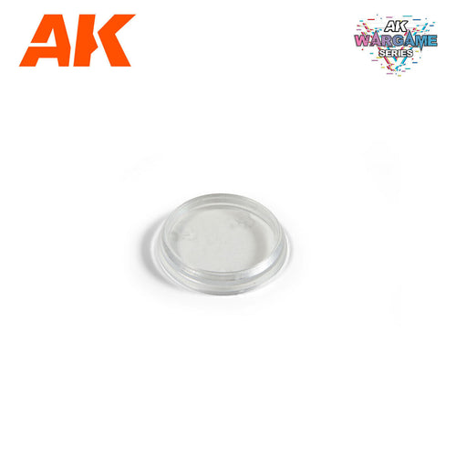 AK Interactive Plastic Wargame Bases Clear Hollow Base 32mm - 10 units (2)