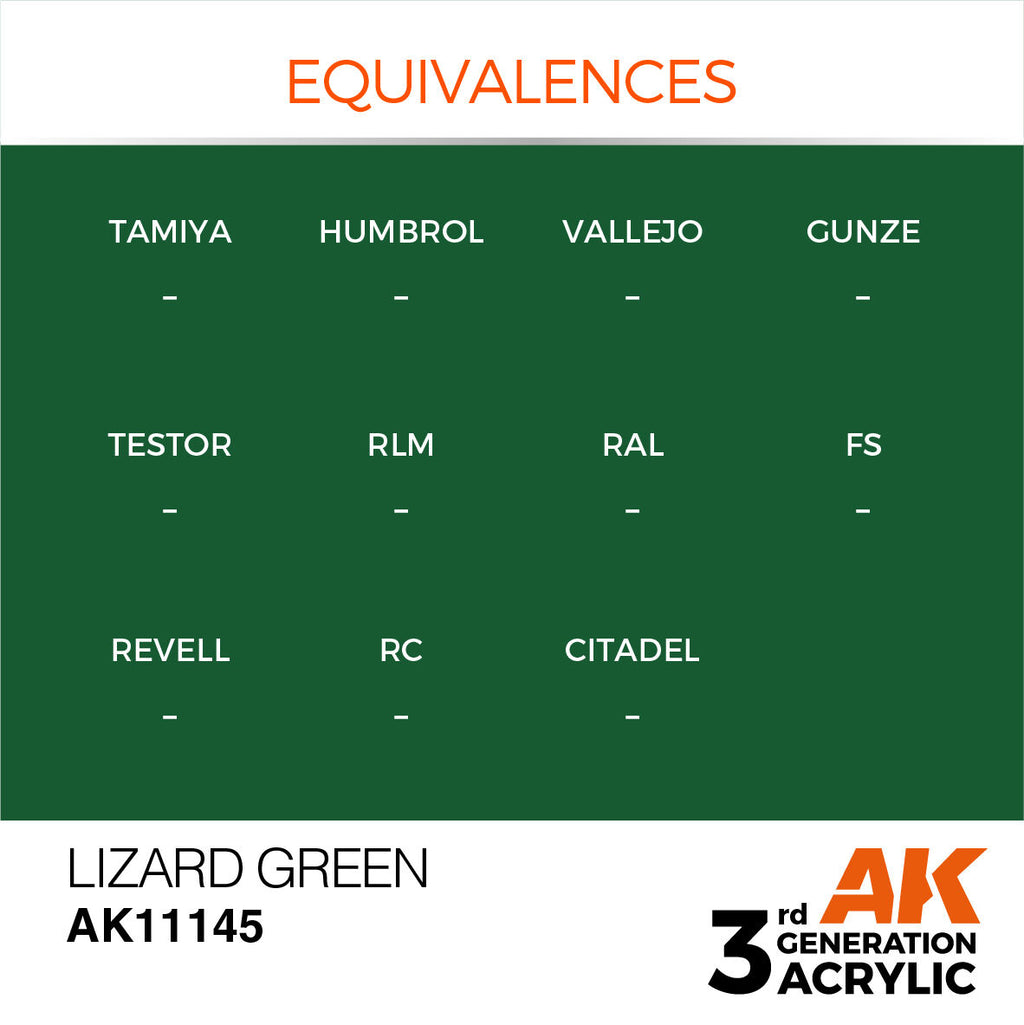 AK Interactive Lizard Green Acrylic Paint 17ml 3rd Generation (3)