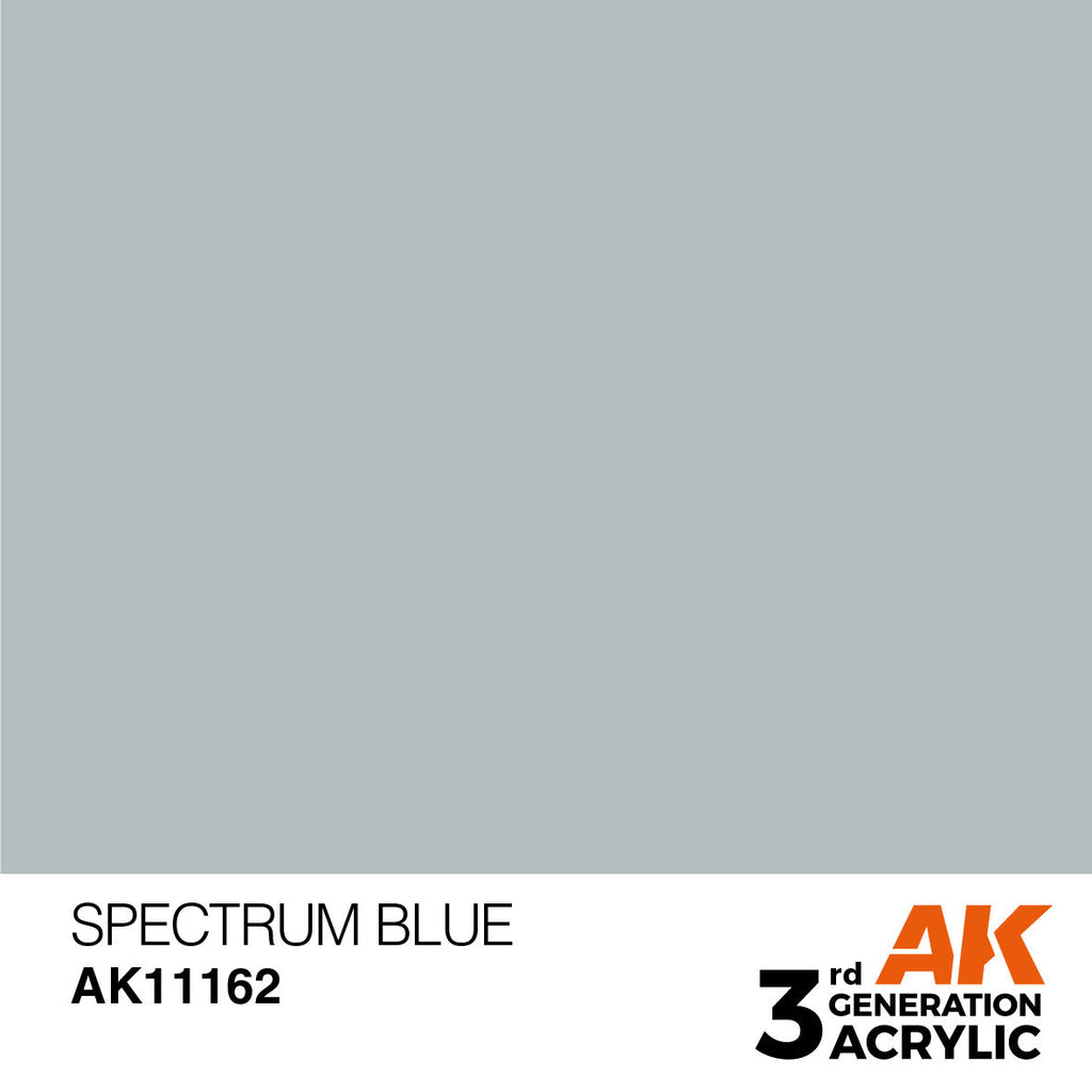AK Interactive AK11162 Spectrum Blue Acrylic Paint 17ml 3rd Generation