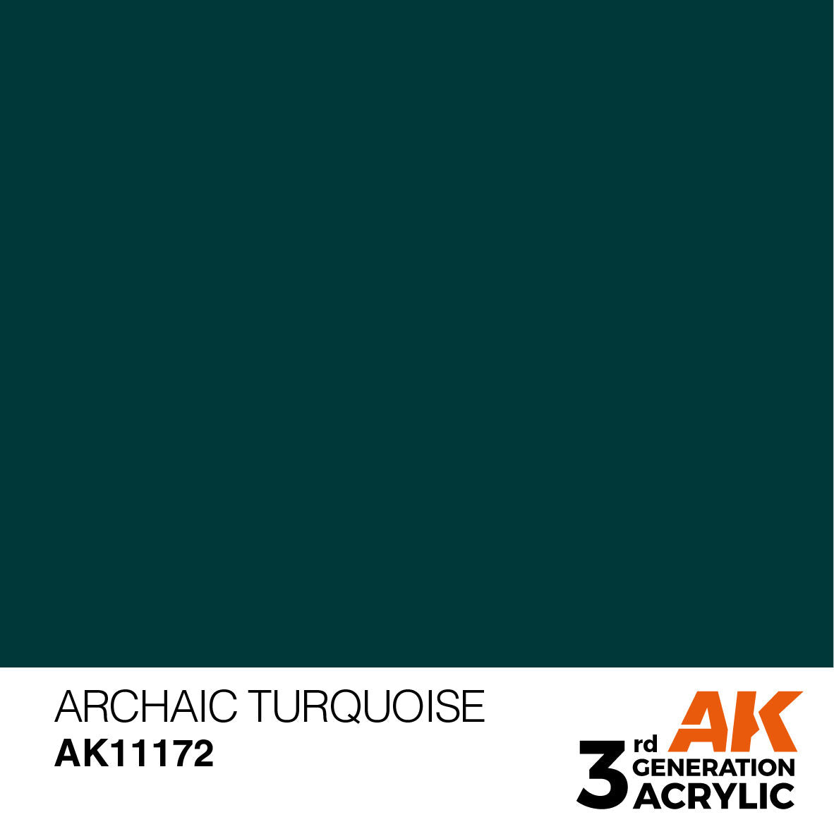 AK Interactive Archaic Turquoise Acrylic Paint 17ml 3rd Generation (2)