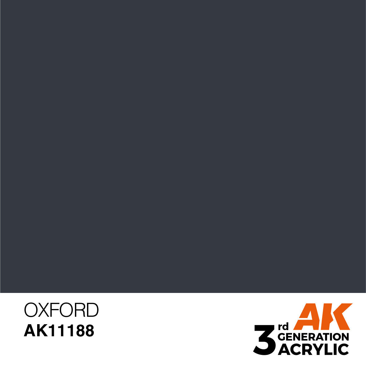AK Interactive AK11188 Oxford Acrylic Paint 17ml 3rd Generation