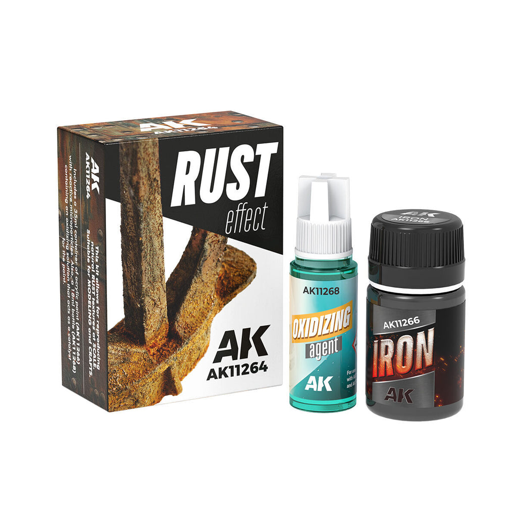 AK Interactive AK11264 Rust Effect Set
