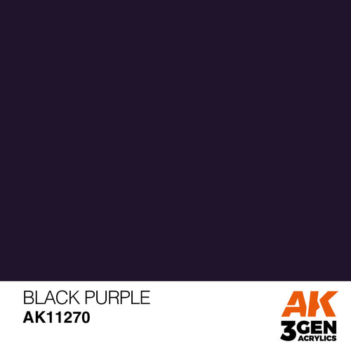 AK Interactive Colour Punch Black Purple 17 ml Acrylic Paint 3rd (2)