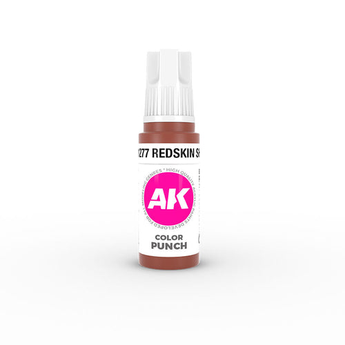 AK Interactive Colour Punch Redskin Shadow 17 ml Acrylic Paint 3rd