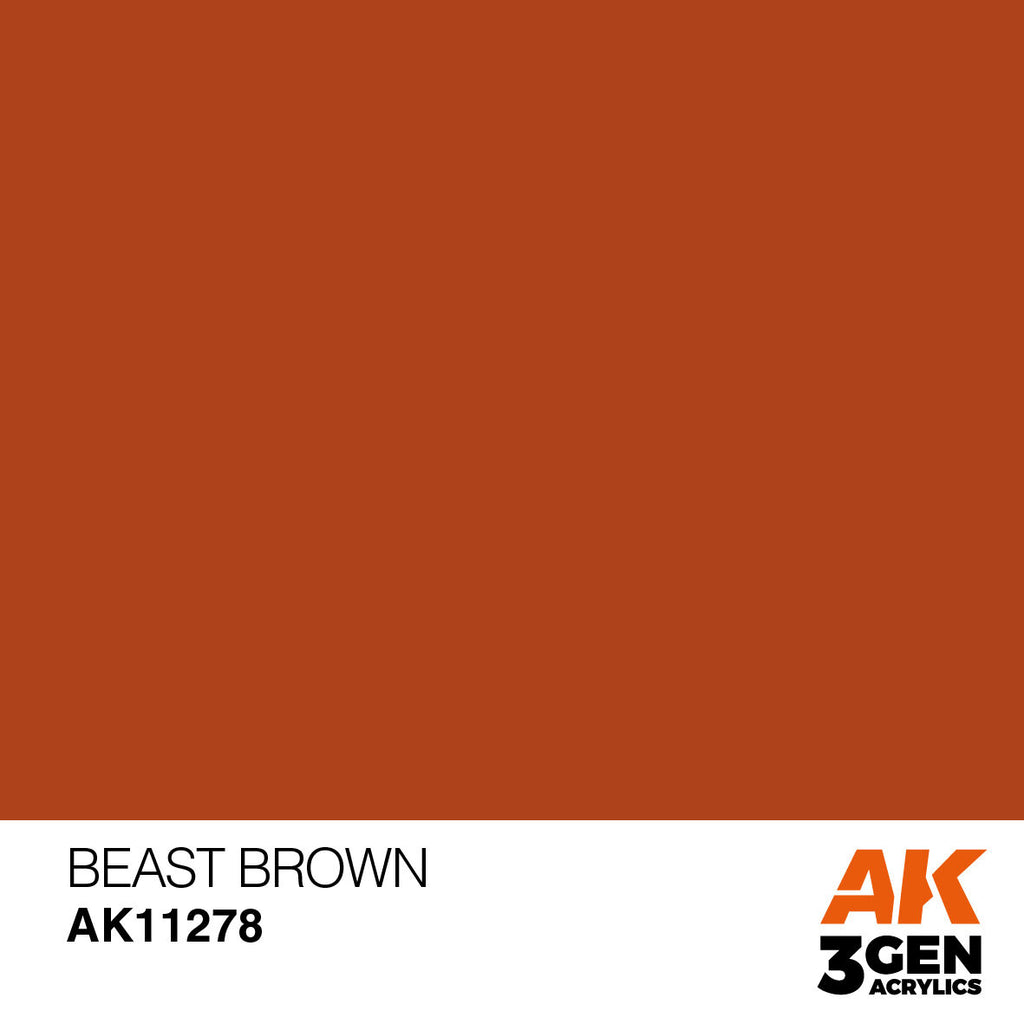 AK Interactive AK11278 Colour Punch Beast Brown Acrylic Paint 17 ml