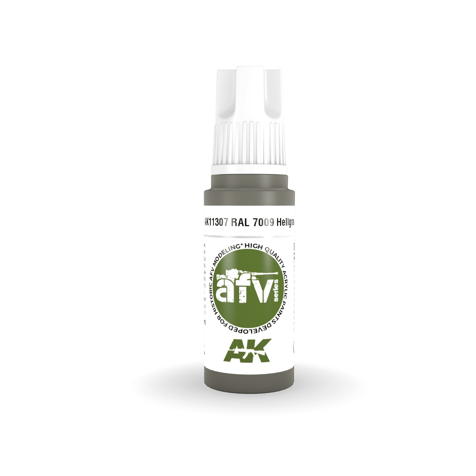 AK Interactive AFV Series RAL 7009 Hellgrau Acrylic Paint 17ml 3rd