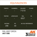 AK Interactive AFV Series RAL 6007 Grun Acrylic Paint 17ml 3rd (3)