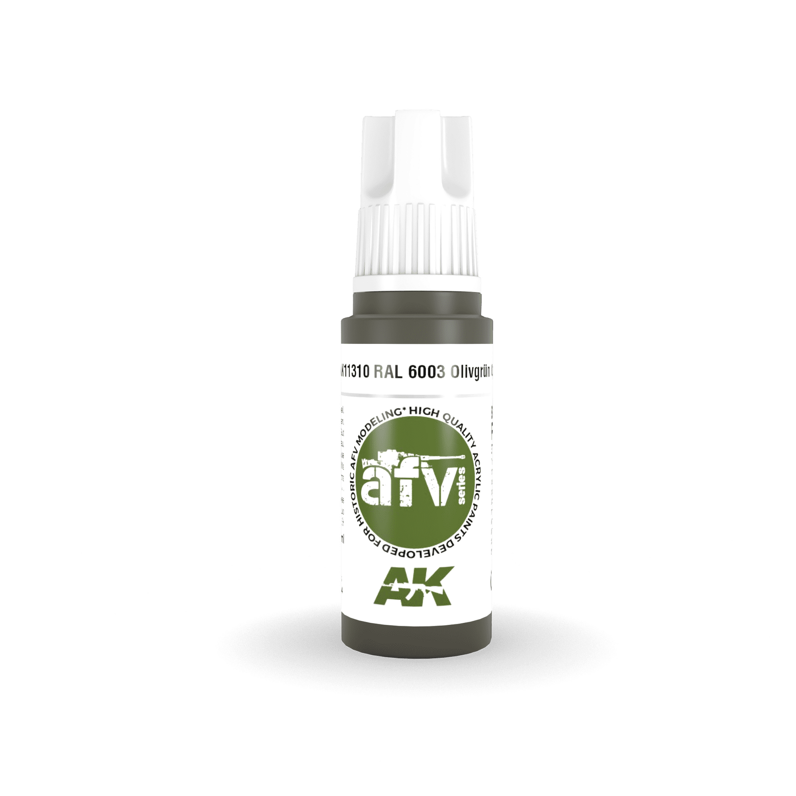 AK Interactive AFV Series RAL 6003 Olivgrun opt2 Acrylic Paint 17ml