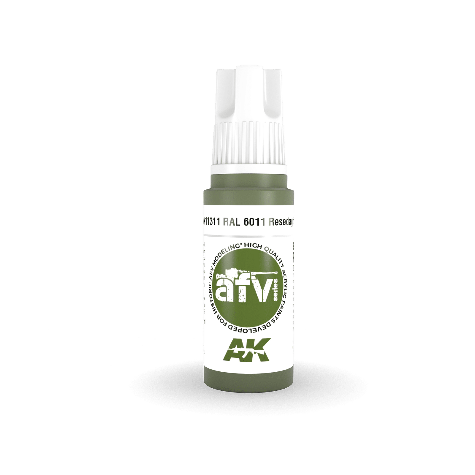 AK Interactive AFV Series RAL 6011 Resedagrun Acrylic Paint 17ml 3rd